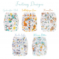 Preview: Blümchen Bamboo nappy Completepack 20+6+1